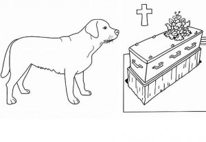enterrement chien