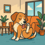 Mon chien a une plaie de léchage – comment le soigner ?