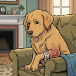 Comment soigner une cale au coude de son chien ?