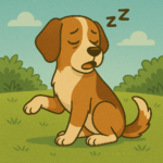Épisodes de somnolence incontrôlables : les signes de narcolepsie chez le chien