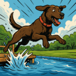 Chiens et sauts aquatiques : plonger dans l’univers du dock jumping