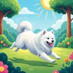 Races de chien préférées des Français : le Samoyède