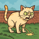 Chat qui urine difficilement : l’urolithiase en cause ?