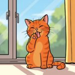 Trouble du toilettage excessif : l’alopécie psychogène chez le chat